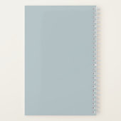 Cute Persian Cat Notitieboek (Achterkant)