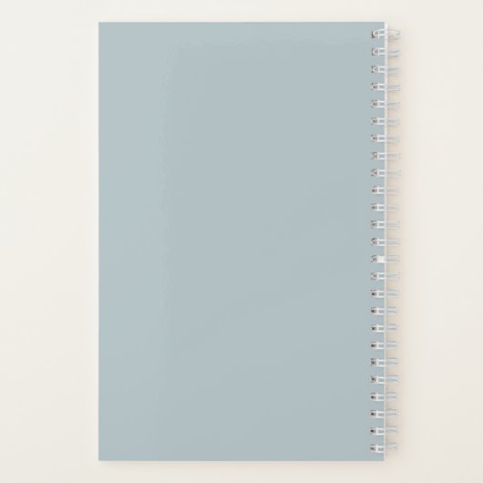 Cute Persian Cat Notitieboek (Achterkant)