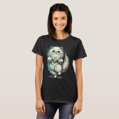 Cute Persian Cat T-shirt (Voorkant volledig)