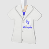 Cute Personalised Pharmacist Ornament (voorkant)
