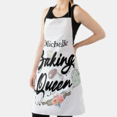 Cute Personalized Baking Queen Schort (Insitu)