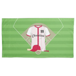 Cute Personalized Baseball Kussensloop