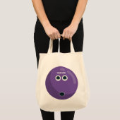 Cute Personalized Bowling Ball Bag Tote Bag