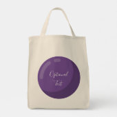 Cute Personalized Bowling Ball Bag Tote Bag