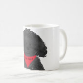 Cute Personalized Cartoon Labradoodle Puppy Koffiemok (Voorkant rechts)