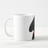 Cute Personalized Cartoon Labradoodle Puppy Koffiemok (Links)