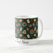 Cute Personalized Christmas Mug  Koffiemok (Voorkant rechts)