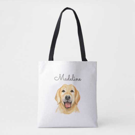 Cute Personalized Dog Canvas tas (Voorkant)