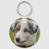 Cute Personalized Dog Sleutelhanger (Voorkant)