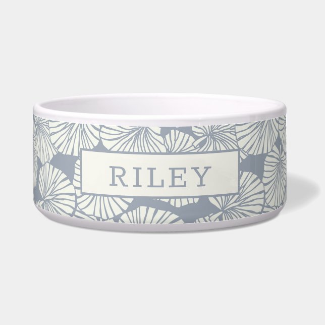 Cute Personalized Dog Water Bowl Voerbakje (Voorkant)