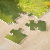 Cute Personalized Easter Bunny Puzzle Legpuzzel (Zijkant)