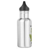 Cute Personalized Frog Always Hoppy Kids Name Waterfles (Links)