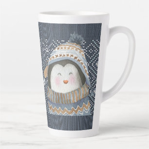 Cute Personalized Knitting Gift Idee Latte Mok