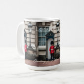 Cute Personalized London Verenigd Koninkrijk Koffiemok (Voorkant links)
