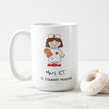 Cute Personalized Nurse Doctor Hand Drawn Cartoon