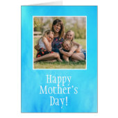 Cute Personalized Photo Waterverf Moederdag (Voorkant)