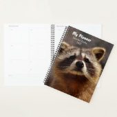 Cute Personalized Racoon Planner (Display)