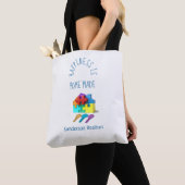 Cute Personalized Realtor Estate Agent Tote Bag (Dichtbij)