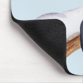 Cute Personalized Sleepy Panda Beer in Tree Muismat (Hoek)