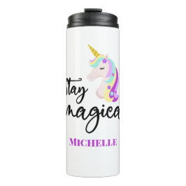Cute Personalized Unicorn Thermal Tumbler Thermosbeker