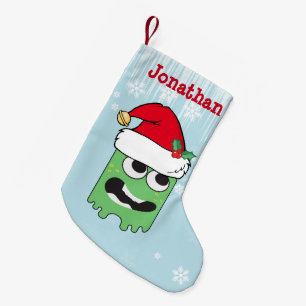 Cute Personated Kinder Xmas monster Kleine Kerstsok