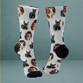 Cute Pet 2 Honden Foto Soks Sokken