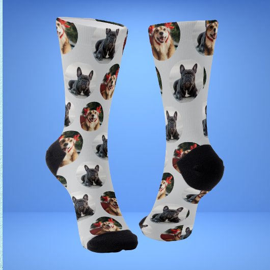 Cute Pet 2 Honden Foto Soks Sokken