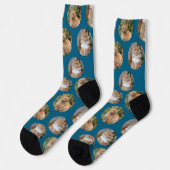 Cute Pet 2 Katten Foto Soks Sokken (Links)
