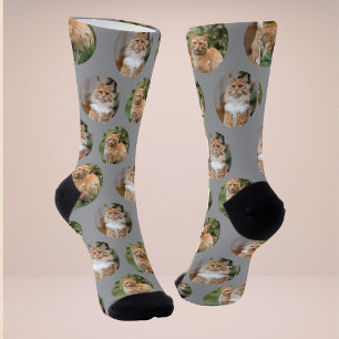 Cute Pet 2 Kattenfoto Soks Sokken