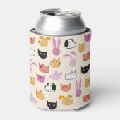 Cute Pet Animal Blikjeskoeler (Blikje Voorkant)