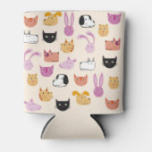 Cute Pet Animal Blikjeskoeler (Voorkant)