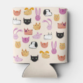 Cute Pet Animal Blikjeskoeler (Achterkant)