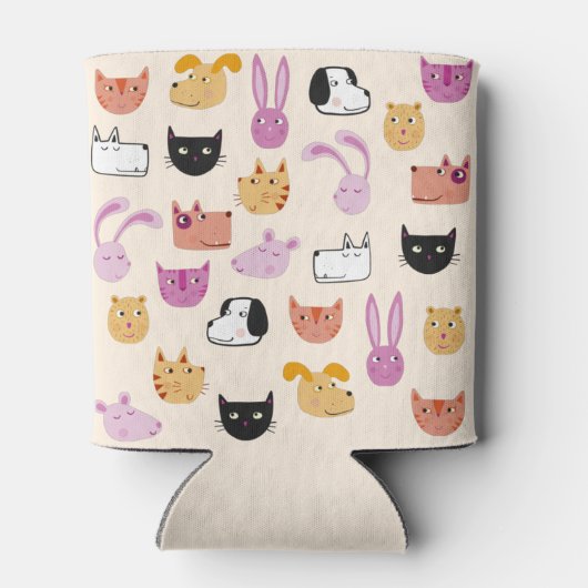 Cute Pet Animal Blikjeskoeler (Achterkant)