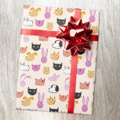 Cute Pet Animal Cadeaupapier
