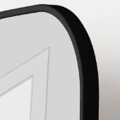 Cute Pet Birthday Photo Lijst Personalized Pickleball Paddle (Links Detail)