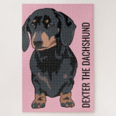 Cute Pet Dachshund Dog Legpuzzel (Verticaal)