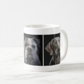 Cute Pet Dog 3 Aangepaste foto Koffiemok (Voorkant rechts)