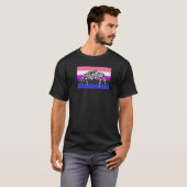 Cute Pet Jumping Spider Nonbinary Genderfluid Prid T-shirt (Voorkant volledig)