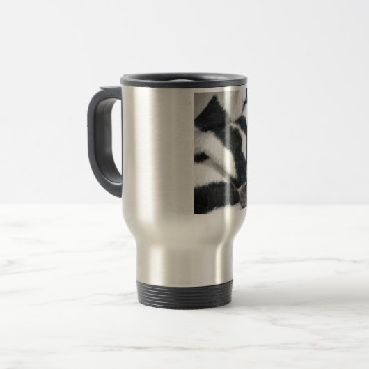 Cute Pet Kitten Cat Peace Destiny Reisbeker (Voorkant links)