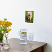 Cute Pet Lovers Persoonlijke Dog Foto Folie Afdrukken (Laag (Keuken))