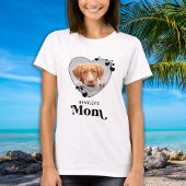 Cute Pet Ma Photo Custom Dog T-shirt