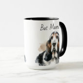  Cute Pet Mama Basset Hound Personalize Mug Mok (Voorkant rechts)