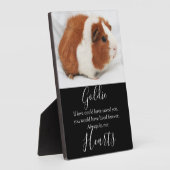 Cute Pet Memorial Fotoplaat (Zijkant)