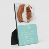 Cute Pet Memorial Fotoplaat (Zijkant)