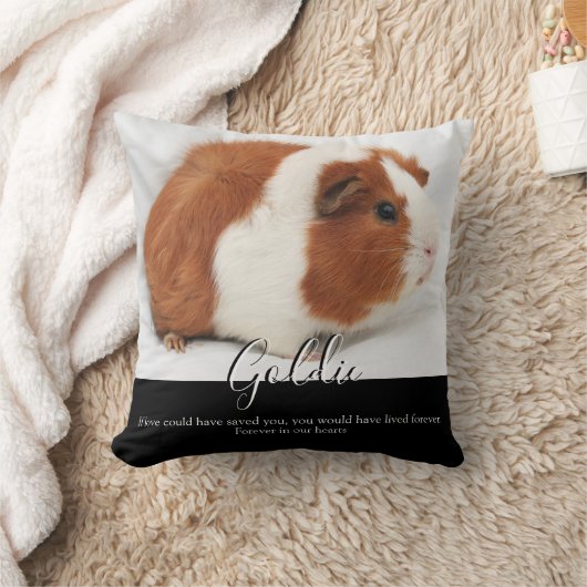 Cute Pet Memorial Kussen (Deken)