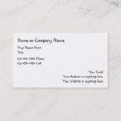 Cute Pet Sitter Visitekaartjes (Achterkant)