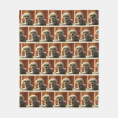 Cute Pet Warm Fleece Blanket (Voorkant)