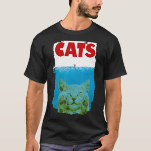 Cute Pets Cat Parody Kat and Mouse T-shirt