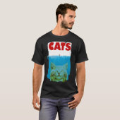 Cute Pets Cat Parody Kat and Mouse T-shirt (Voorkant volledig)