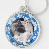 Cute Pets Lover Photo Keychain (Voorkant)